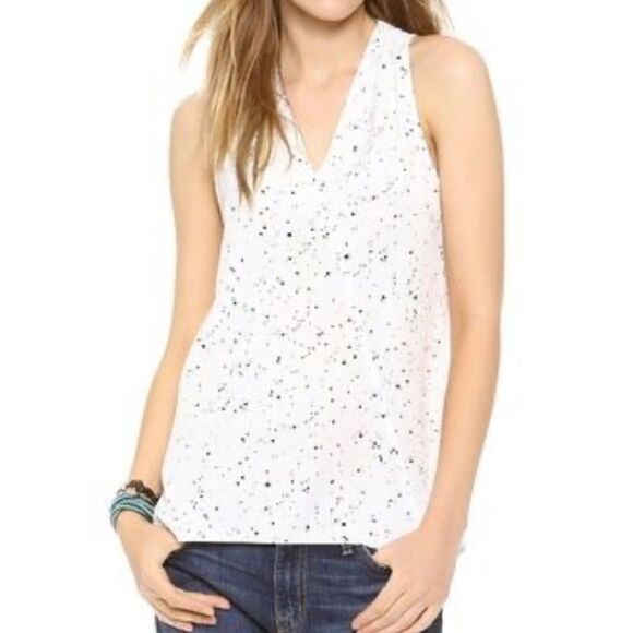 Tibi SZ S splatter dot halter top - Picture 1 of 5